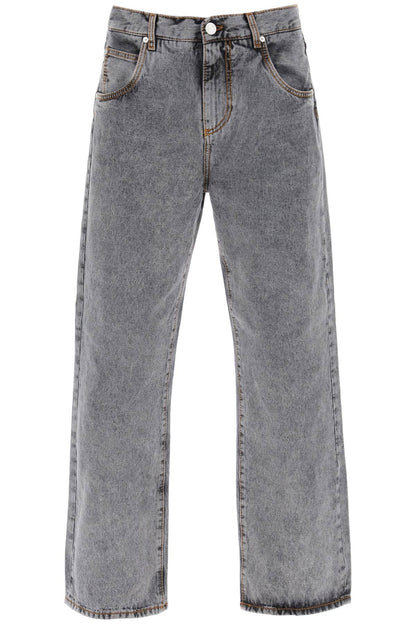 Easy Fit Jeans  - Grigio