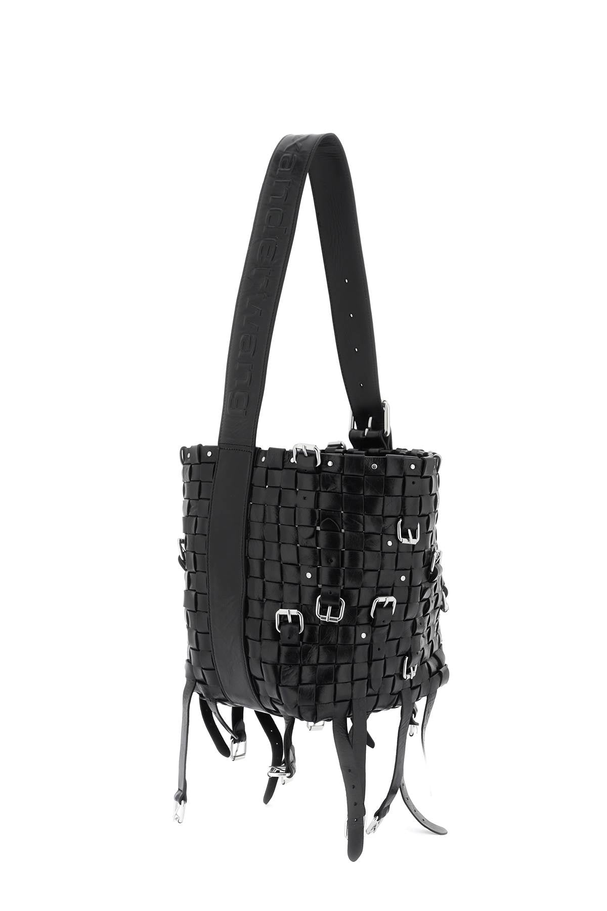 Hobo Lock Medium Handbag  - Black