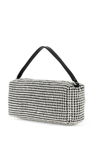 Rectangular Heiress Handbag  - Silver