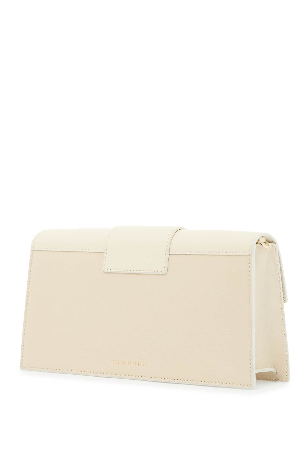 Mini Crescent Shoulder Bag  - White