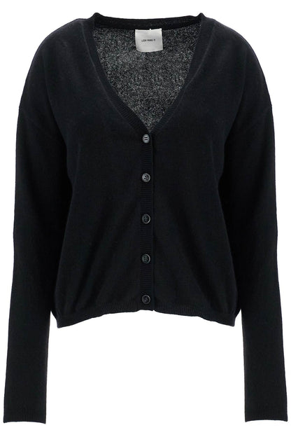 Cashmere Abby Cardigan In  - Black