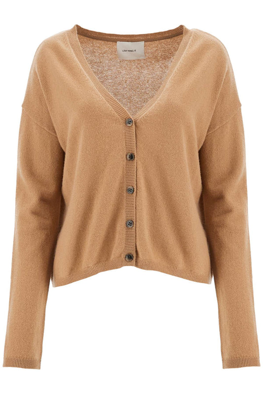 Cashmere Abby Cardigan In  - Brown