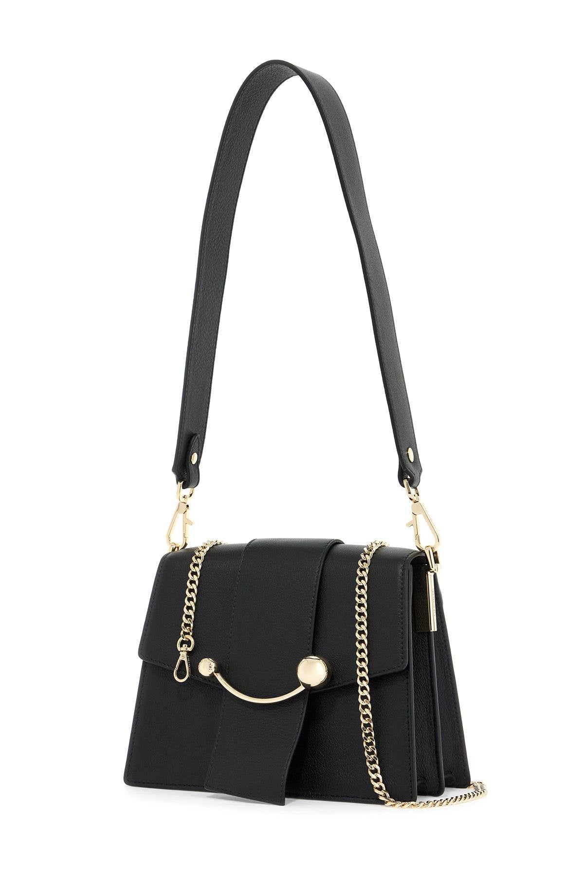 Box Crescent Bag  - Black