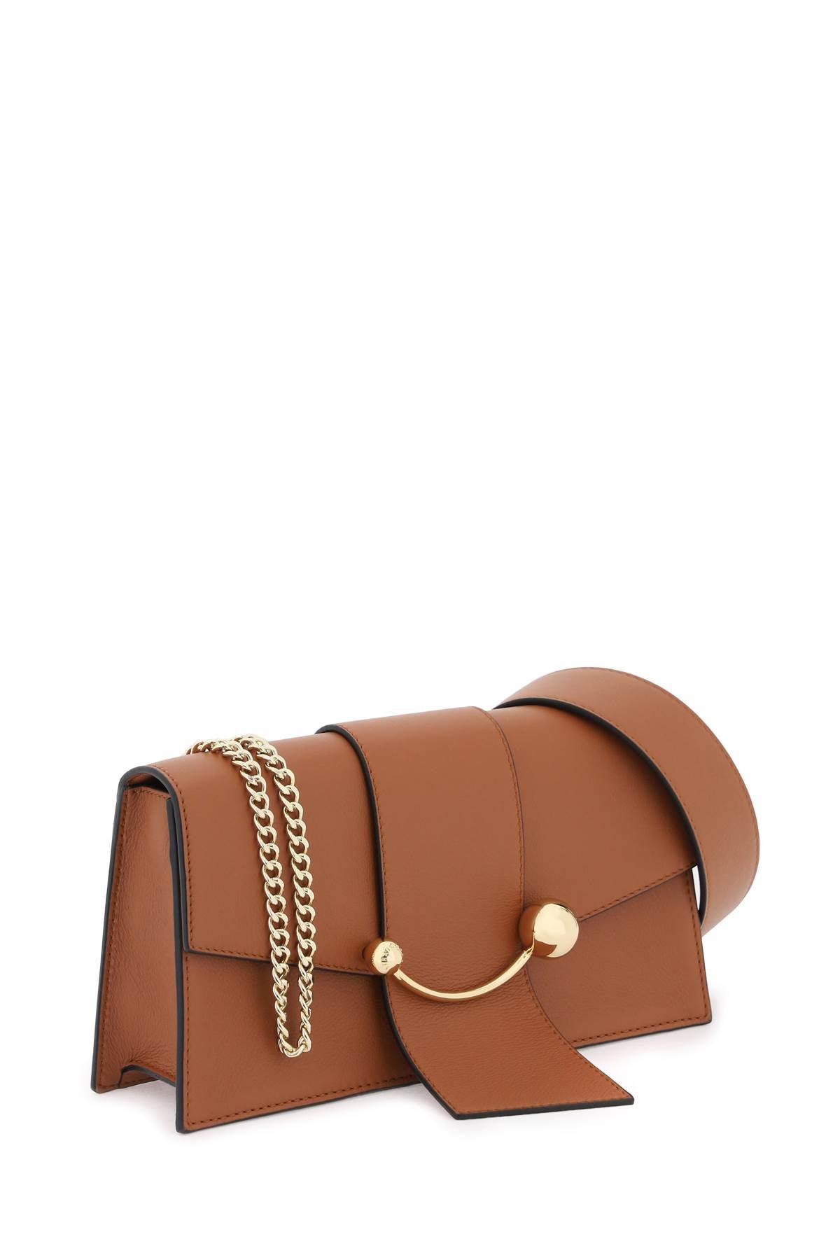 'mini Crescent' Shoulder Bag  - Brown