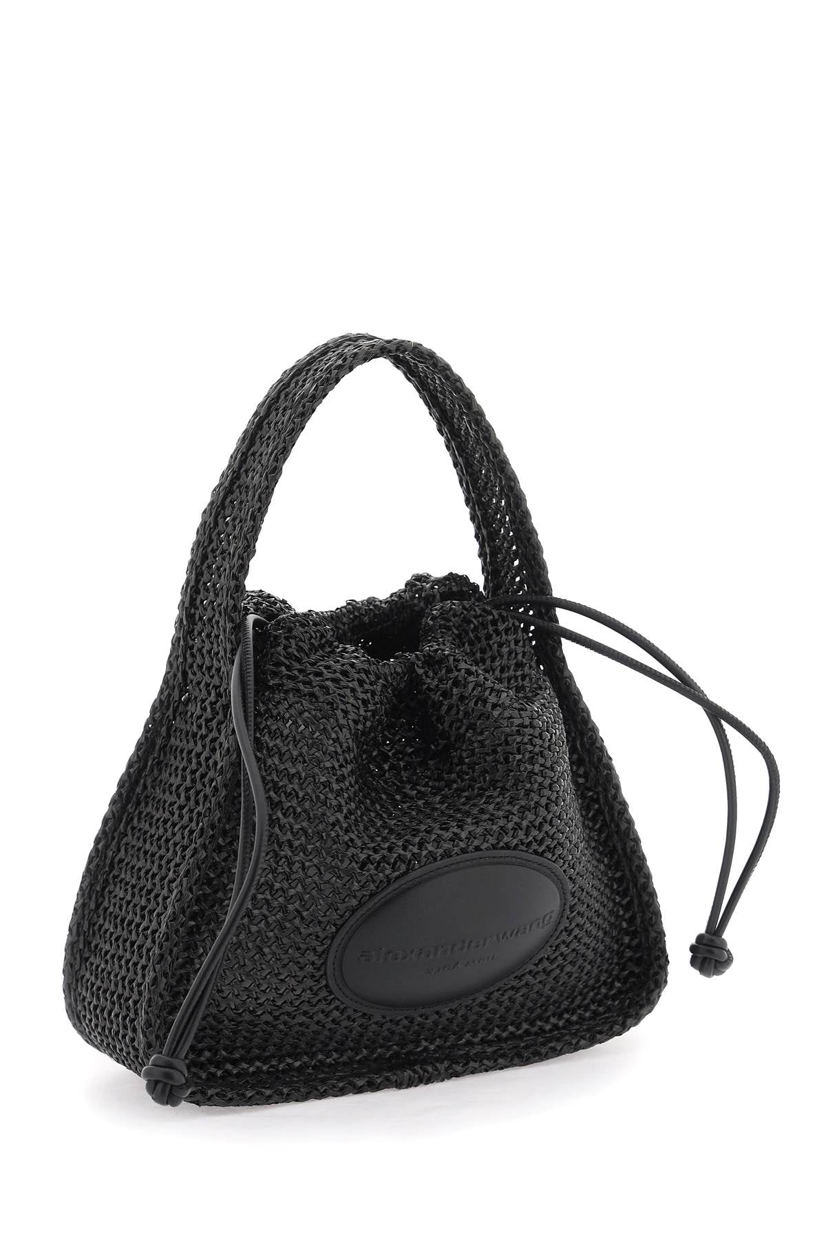 'ryan' Small Handbag In Raff  - Black