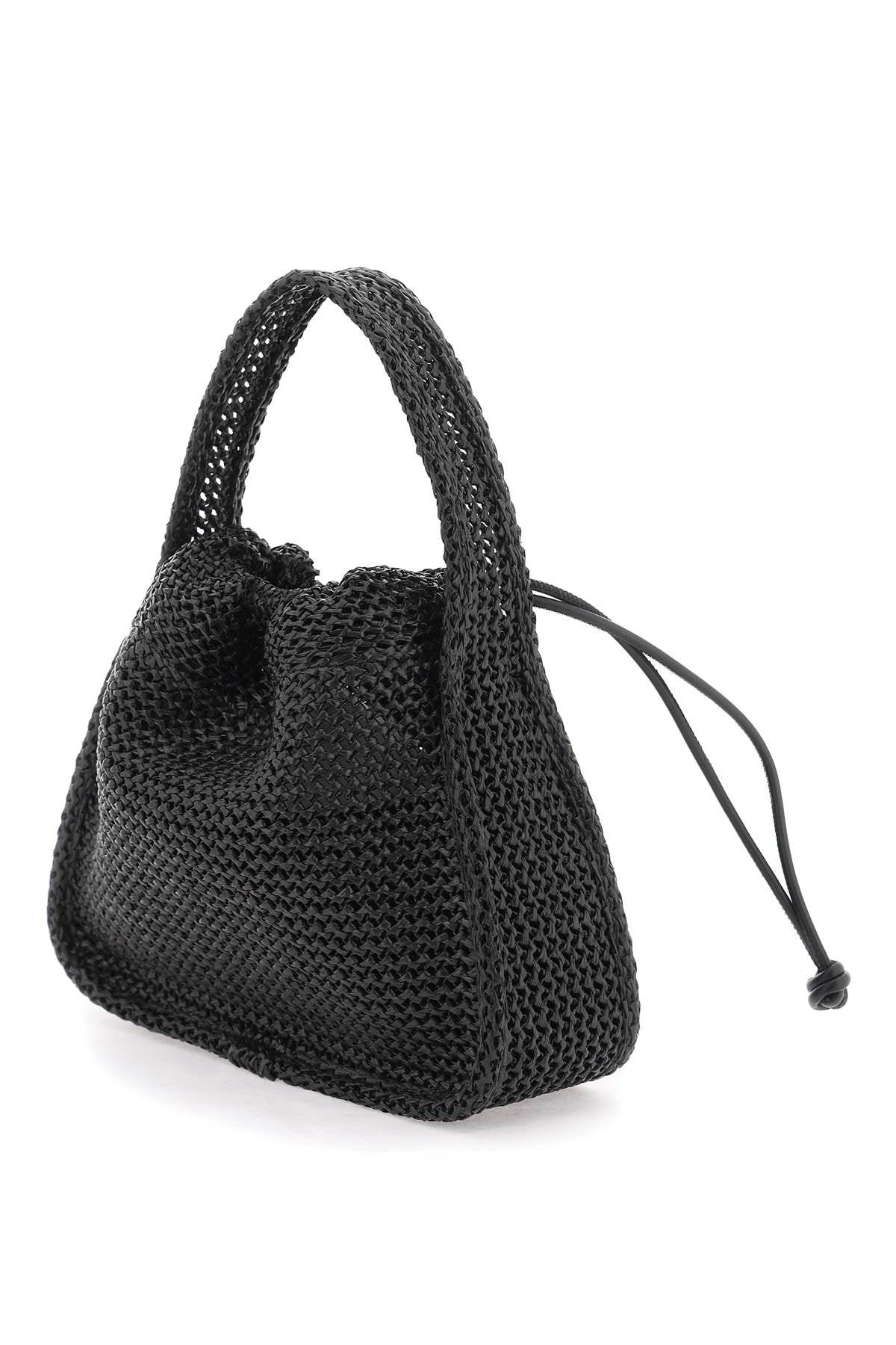 'ryan' Small Handbag In Raff  - Black