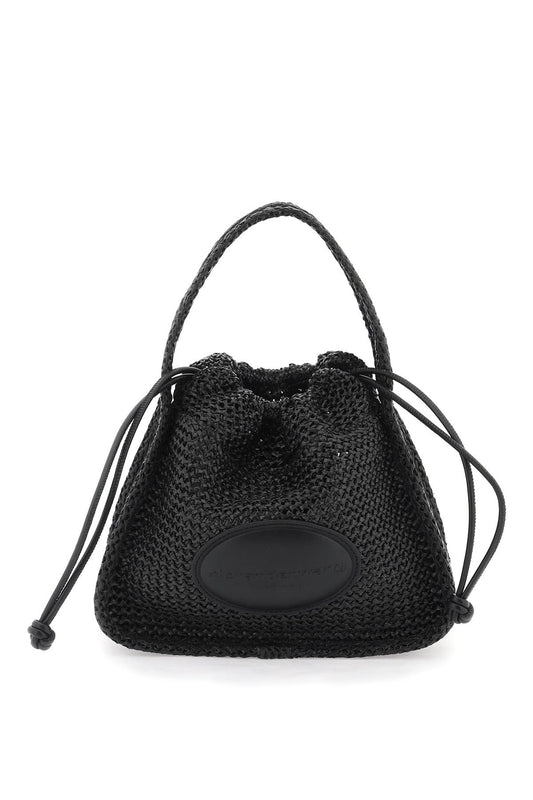 'ryan' Small Handbag In Raff  - Black