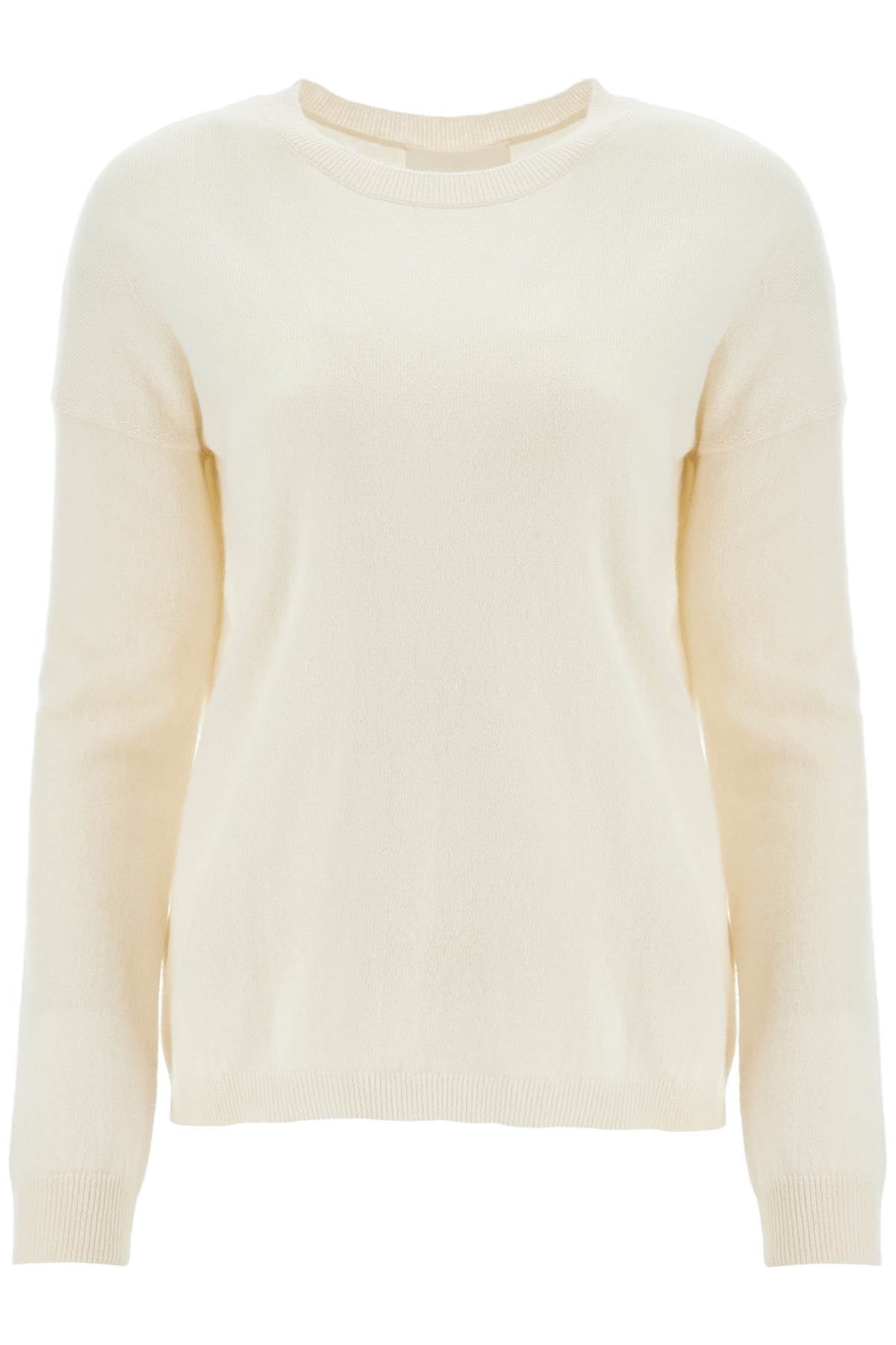 Dea Cashmere Crewneck Pul  - White