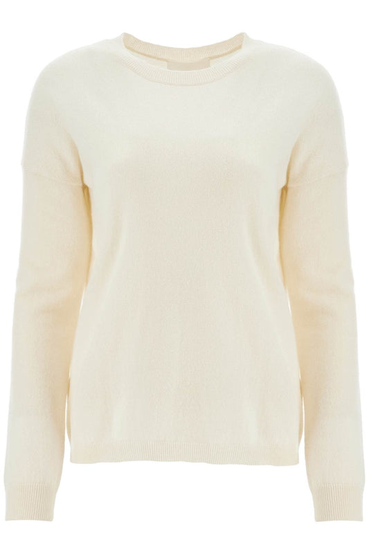 Dea Cashmere Crewneck Pul  - White