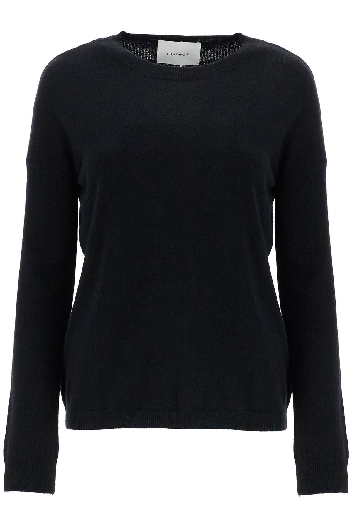 'dea Cashmere Crewneck Pul  - Black