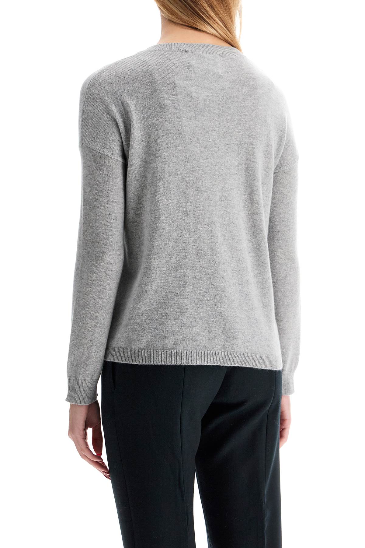 Dea Cashmere Crewneck Pul  - Grey