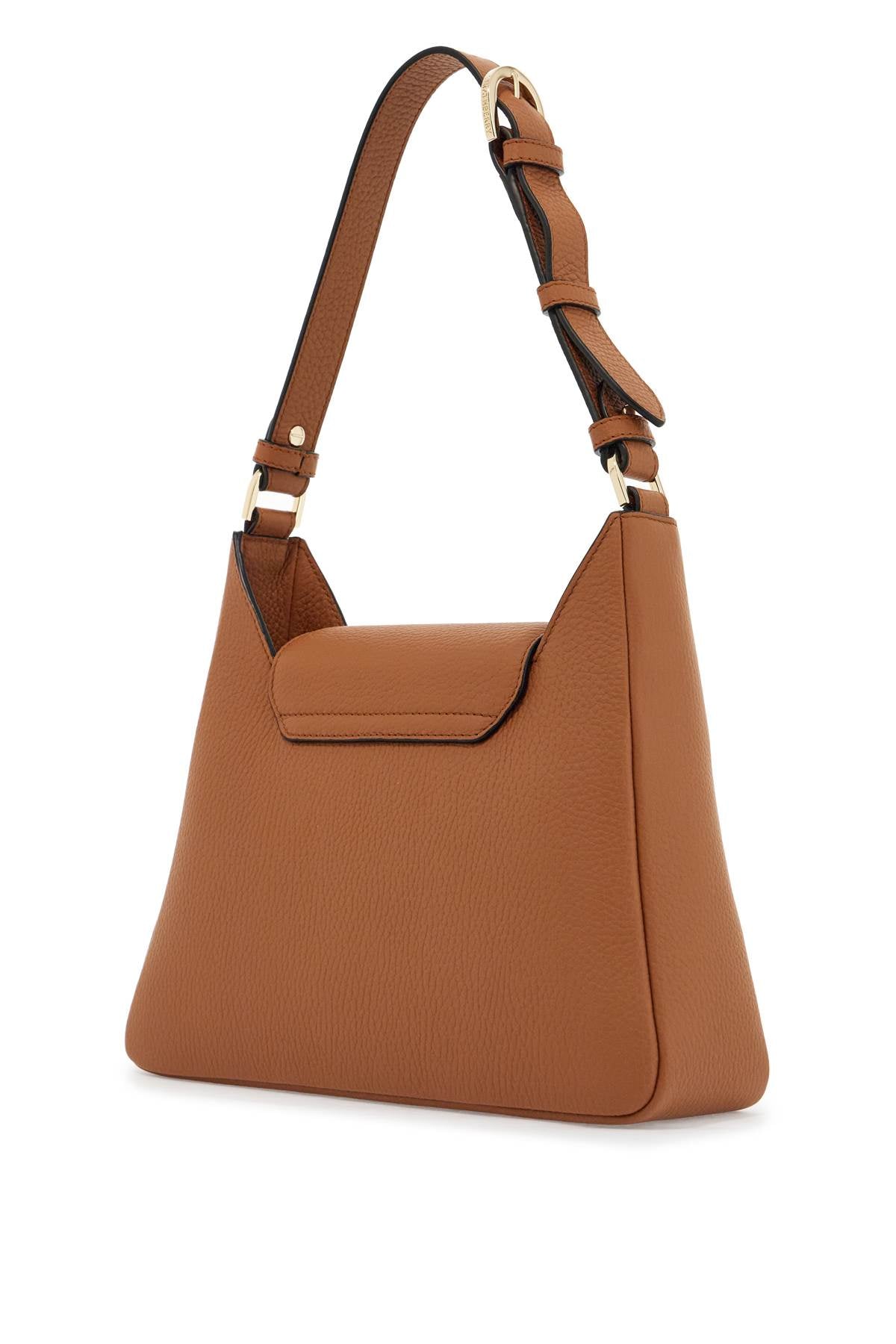 Medium Tan Calfskin Hobo Bag Multrees  - Beige