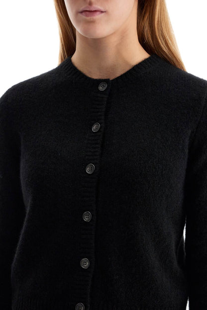 Felicia Silk And Cashmere Cardigan  - Black