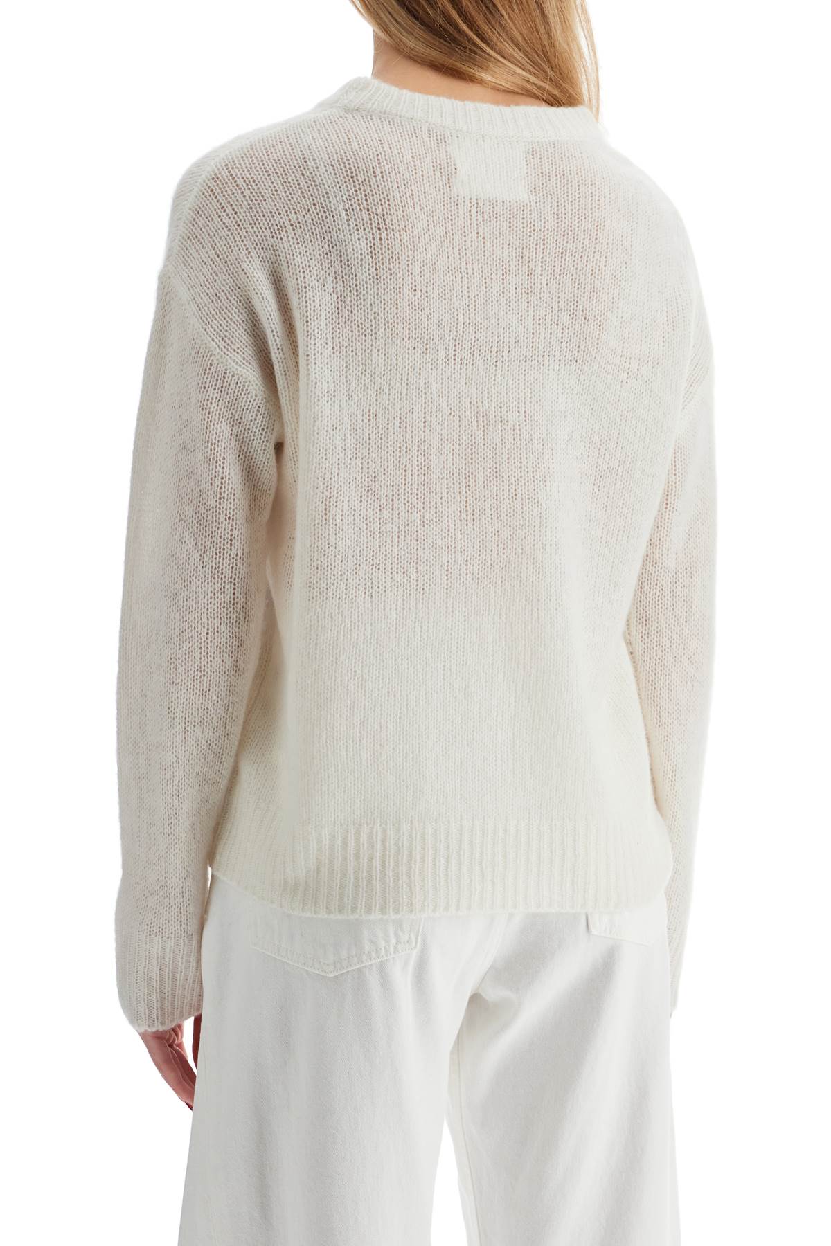 Cashmere And Silk Lova Pullover  - White