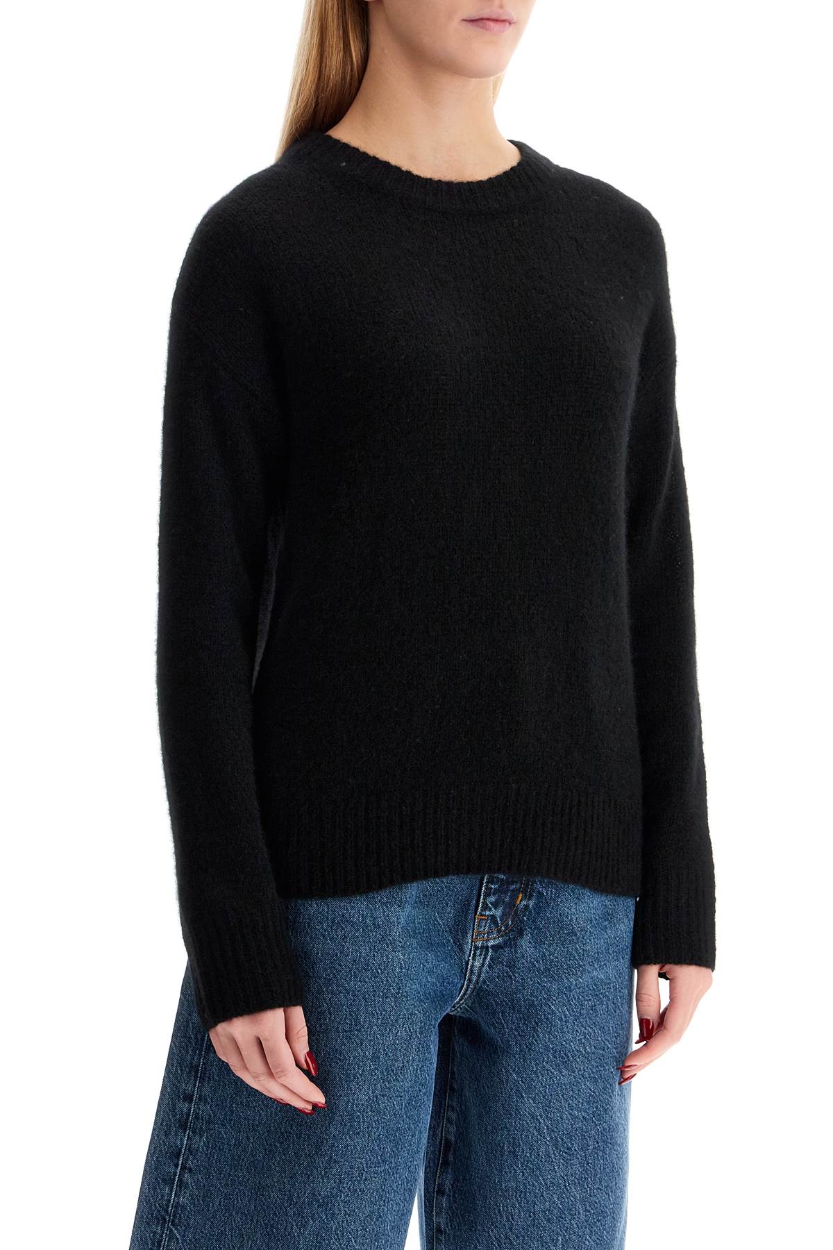 Cashmere And Silk Lova Pullover  - Black