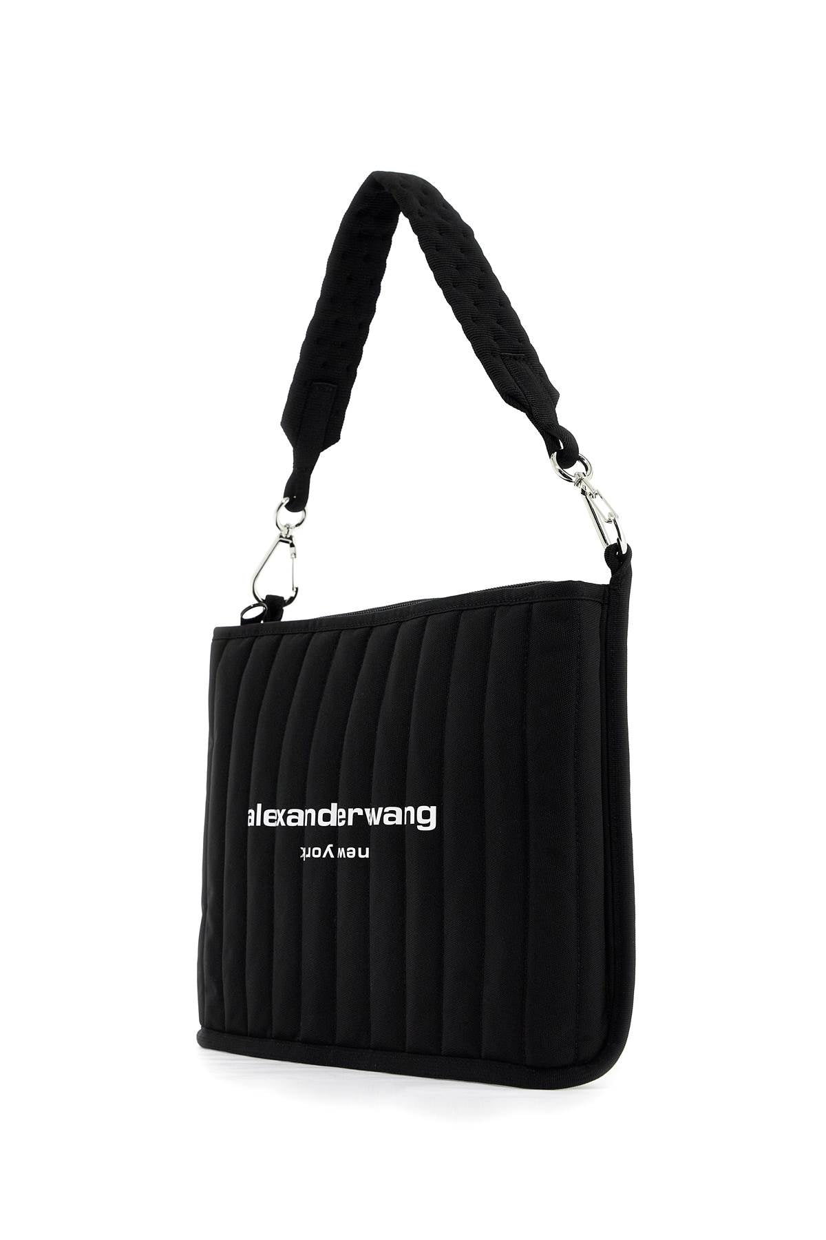 Elite Tech Nylon Shoulder Bag  - Black