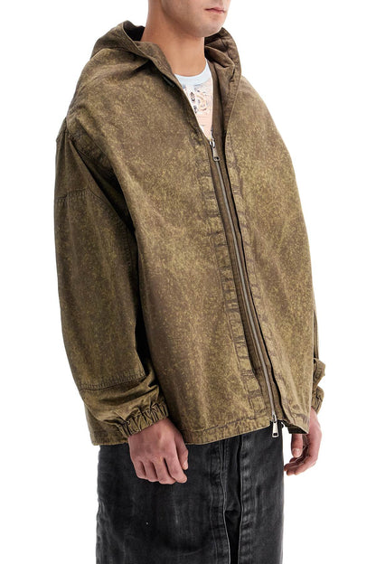 Removable Panel Jacket With Seven  - Khaki