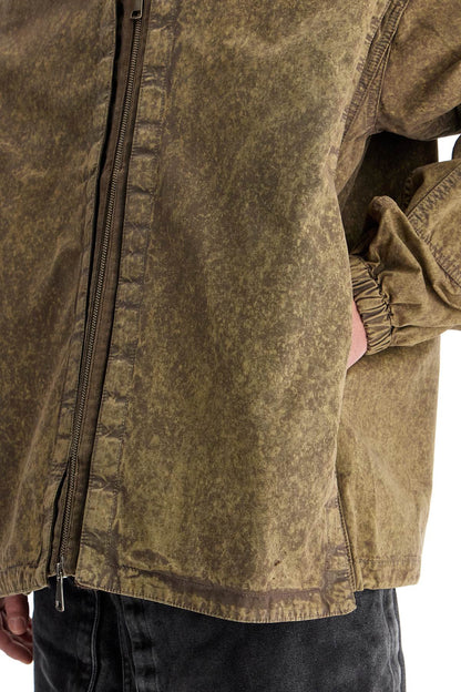 Removable Panel Jacket With Seven  - Khaki