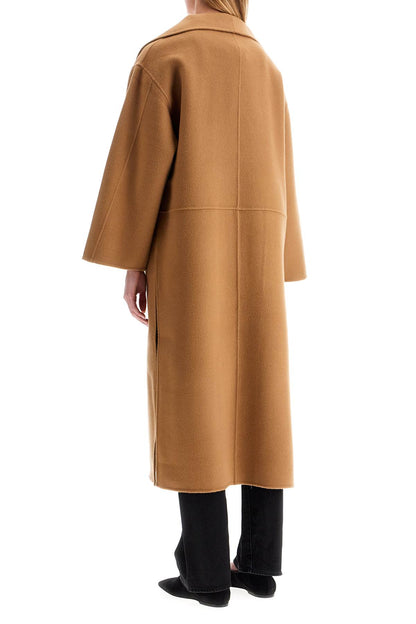 Signature Wool-cashmere Coat  - Beige