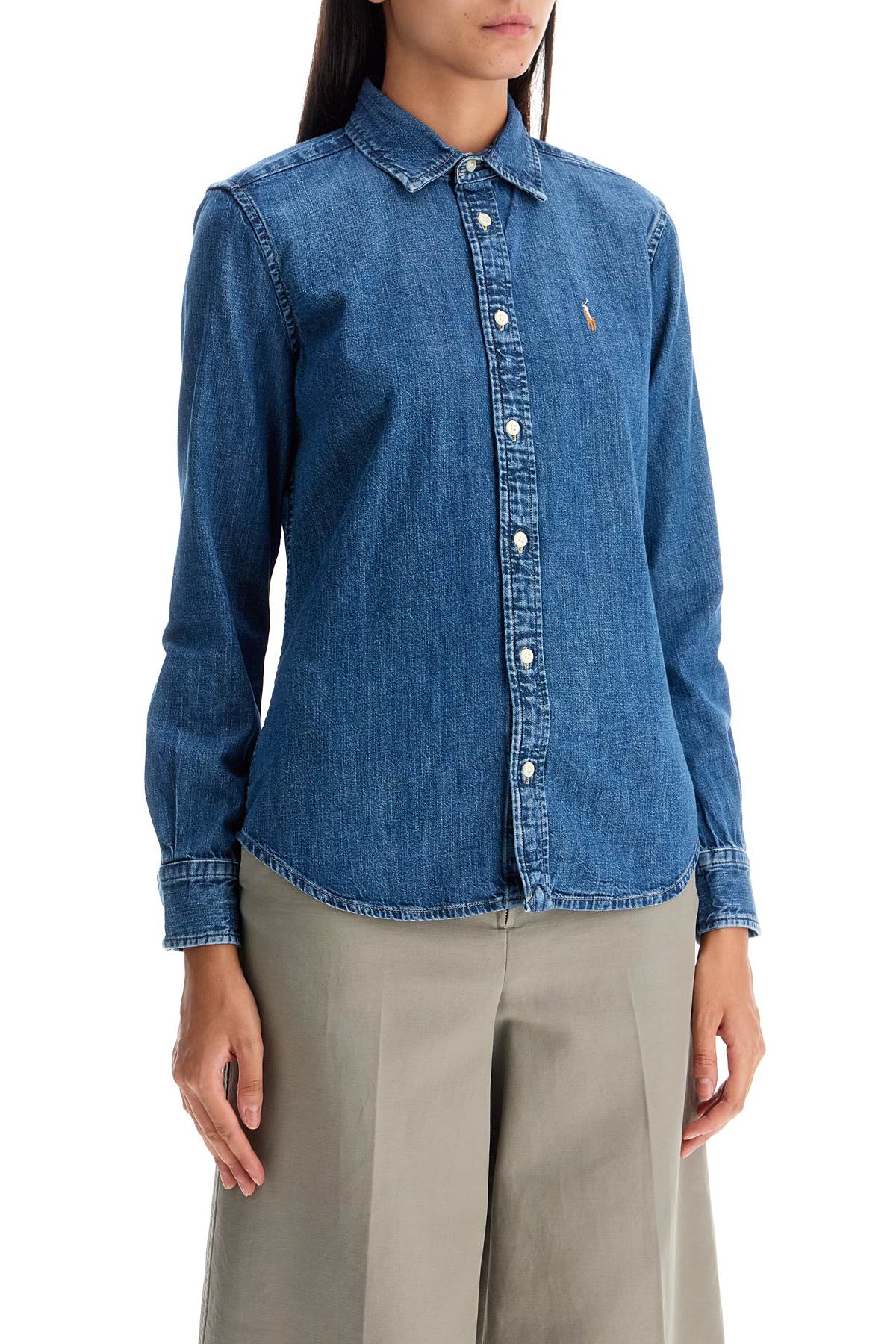 Denim Shirt  - Blu