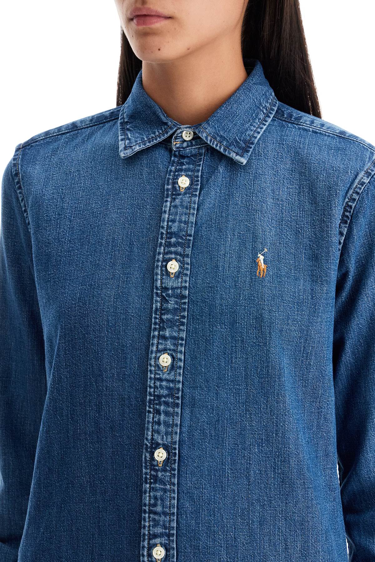 Denim Shirt  - Blu