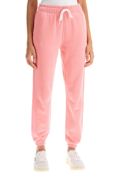 Cotton Slub Joggers  - Pink