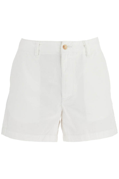 Cotton Shorts For Men  - White