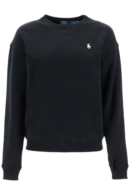 Loose Fit Sweatshirt  - Black