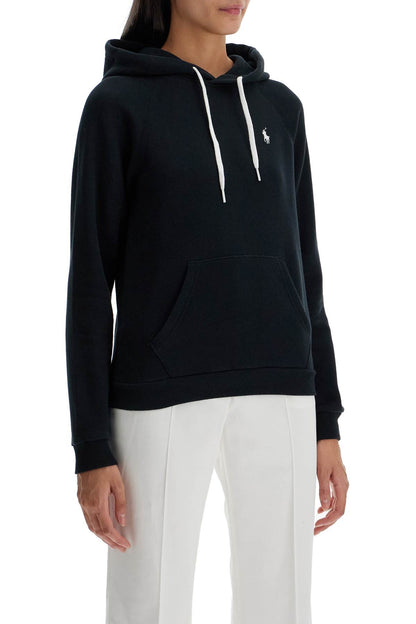 Regular Fit Hoodie With Hood  - Nero