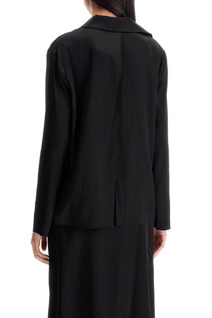 Open Shirt 'the Night Chemise  - Black