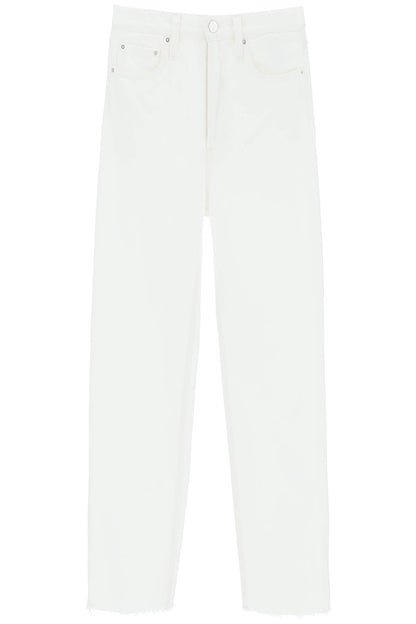 Classic Cut Jeans In Organic Cotton  - White