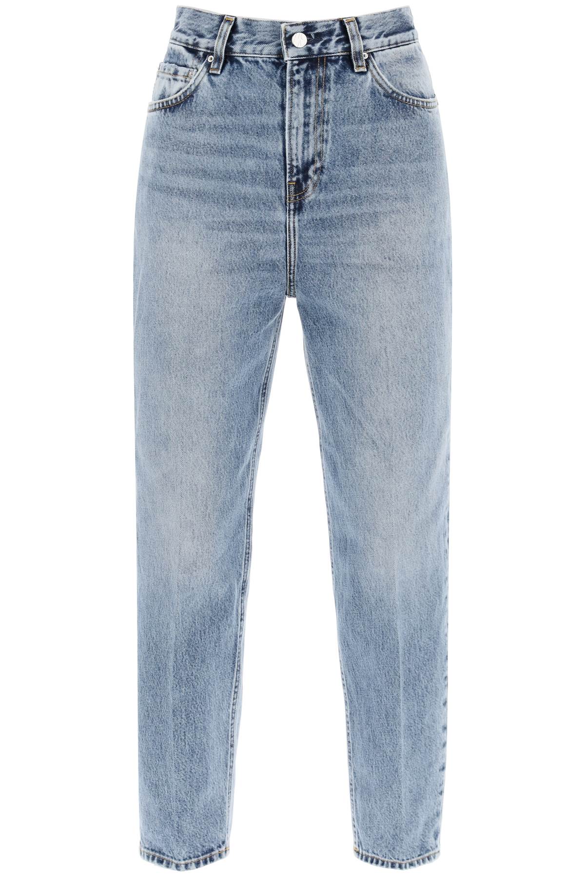 Organic Denim Tapered Jeans  - Blue