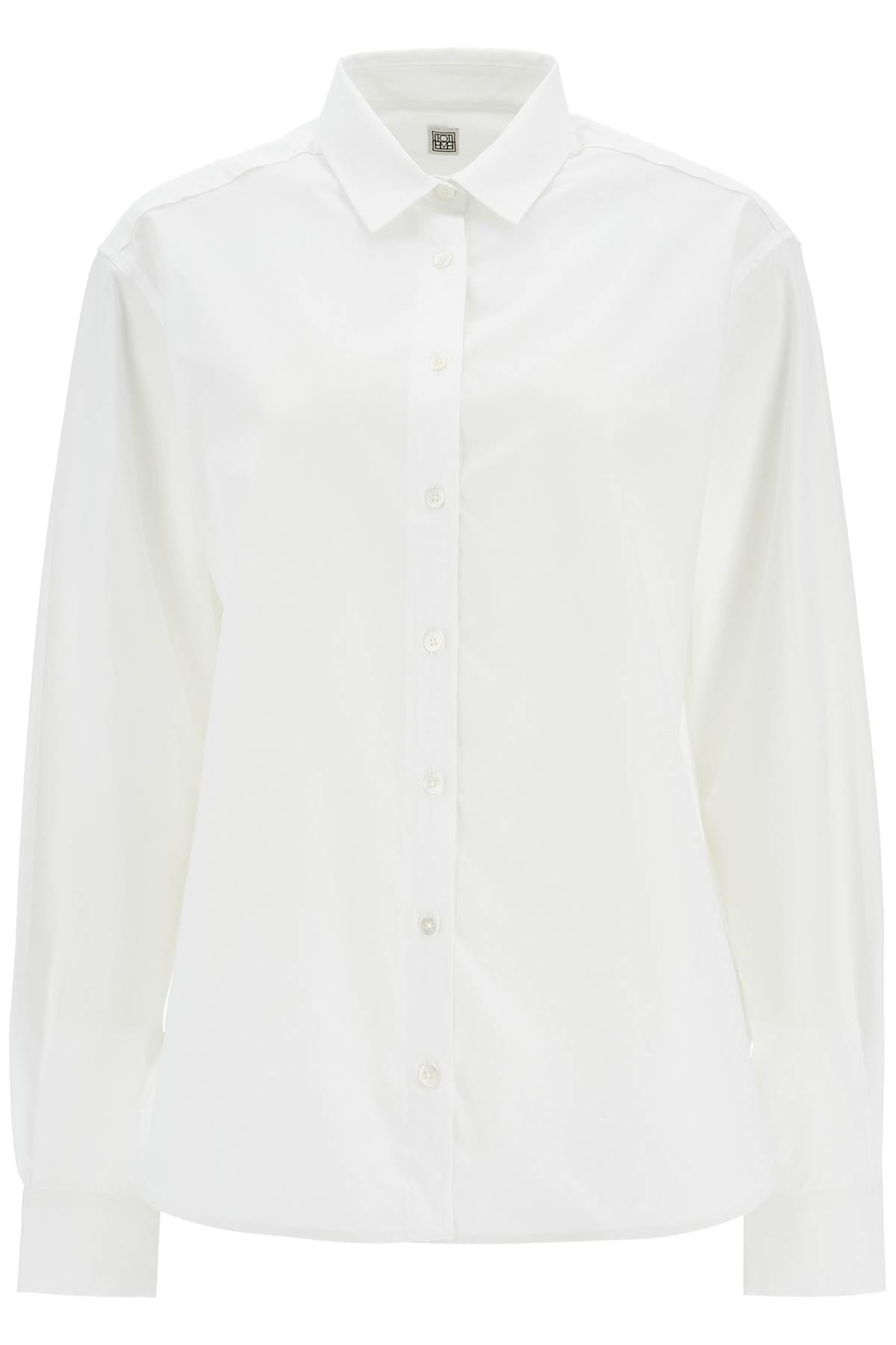 Signature Cotton Shirt  - White