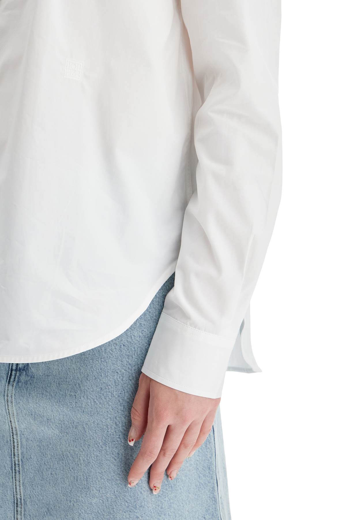 Signature Cotton Shirt  - White