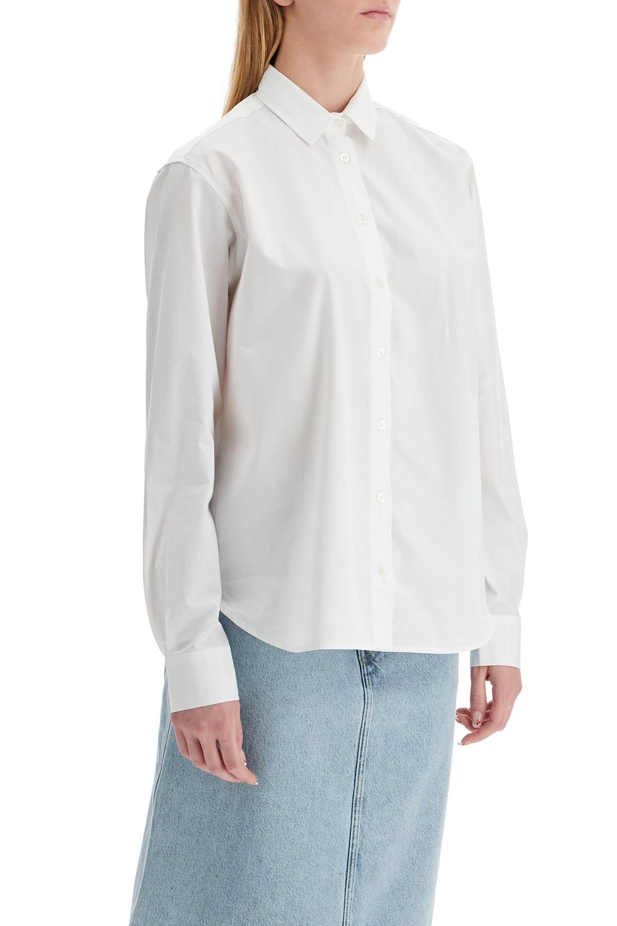 Signature Cotton Shirt  - White