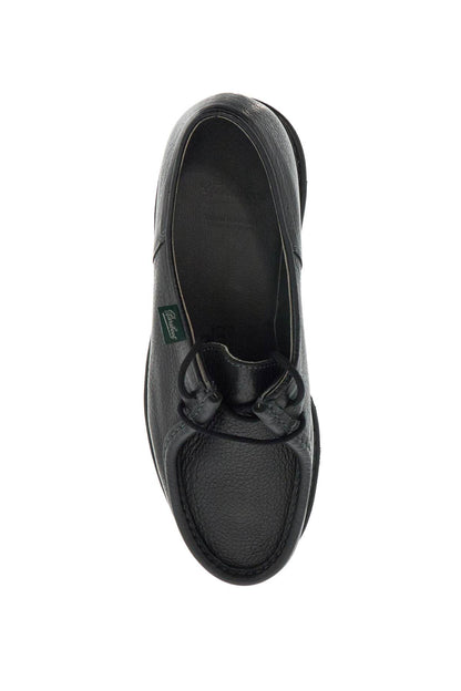 "leather Michael Derby Shoe  - Black