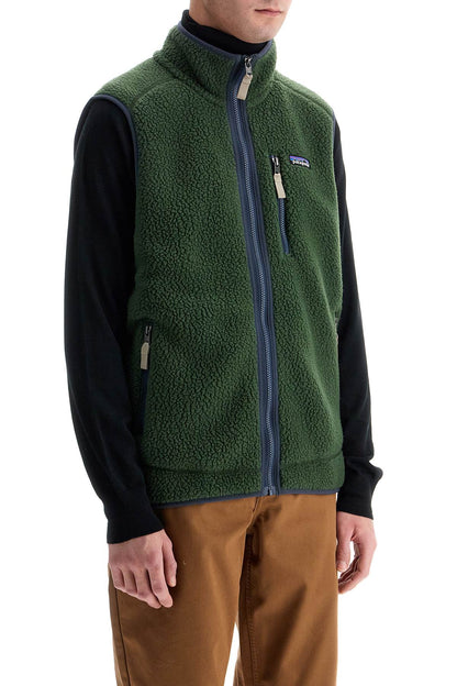 Vest\n\nretro Fleece  - Green