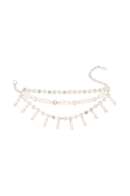 Crystal Choker  - Silver