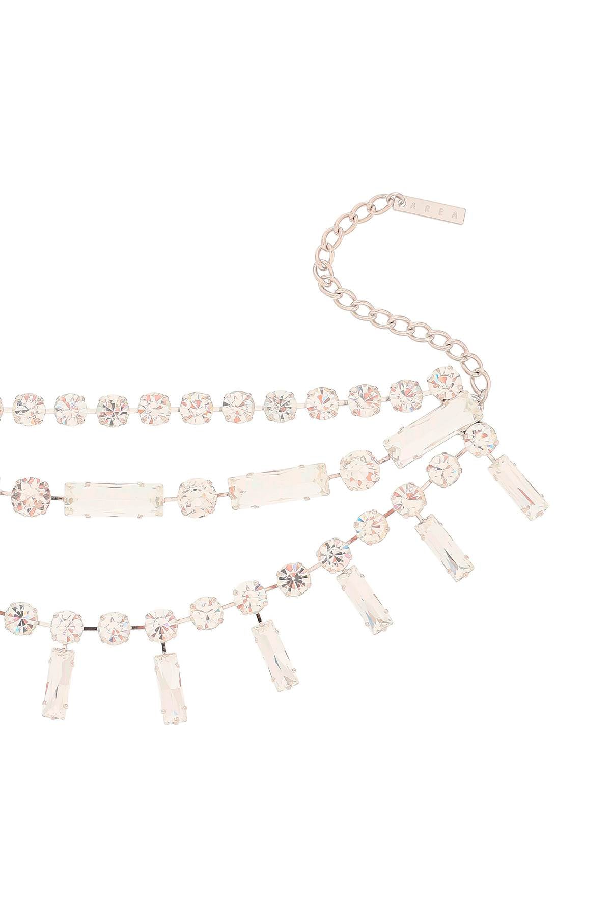 Crystal Choker  - Silver