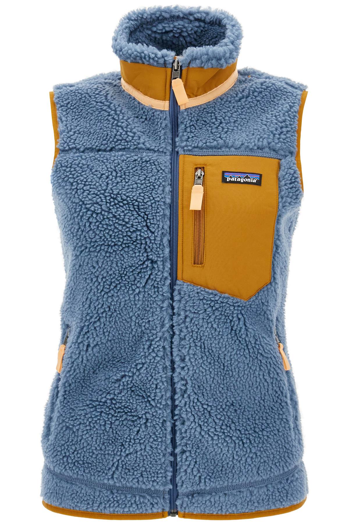 Women's Classic Retro-x Fleece Vest  - Light Blue