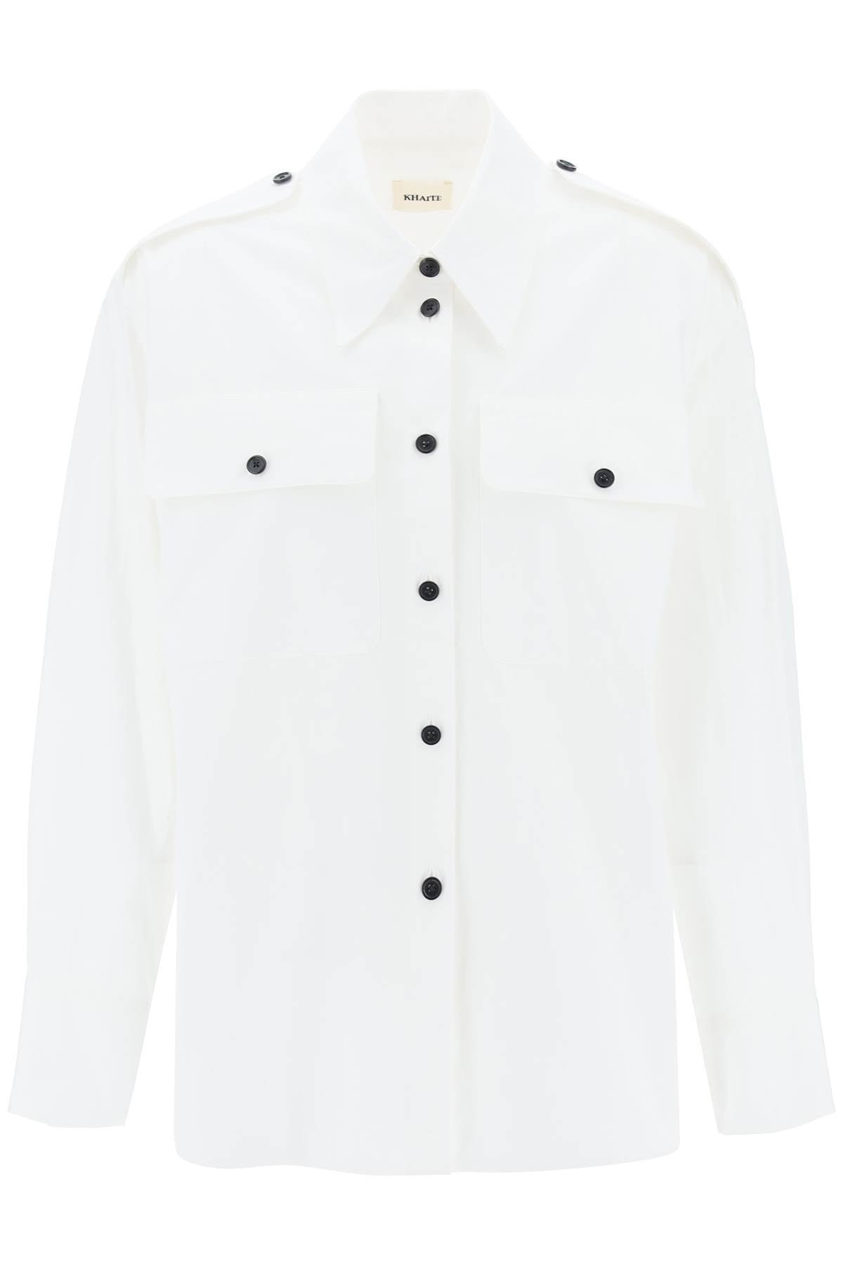 Missa Oversized Shirt  - White