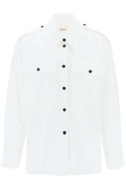 Missa Oversized Shirt  - White