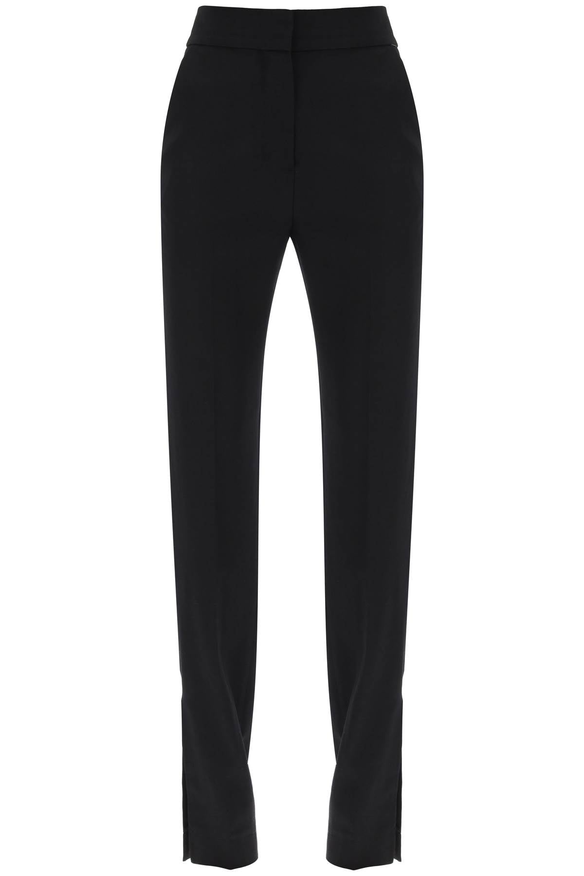 'le Pantalon Tibau' Slit Pants  - Nero