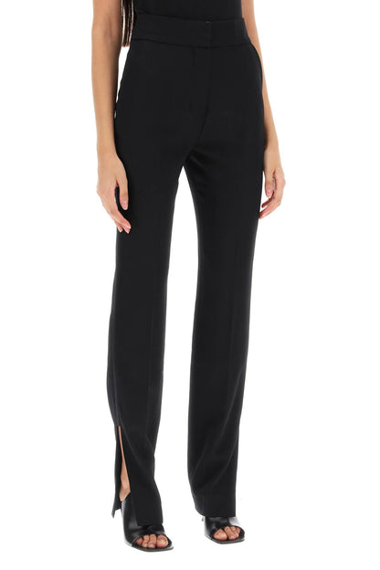 'le Pantalon Tibau' Slit Pants  - Nero