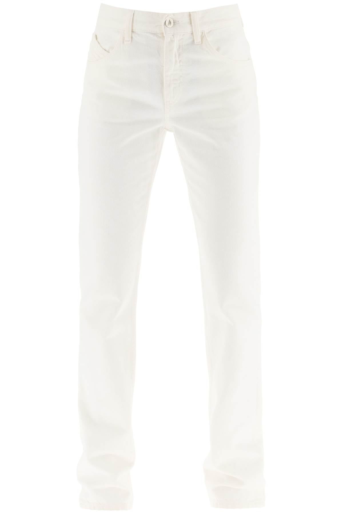 'girlfriend' Slim-fit Jeans  - Bianco