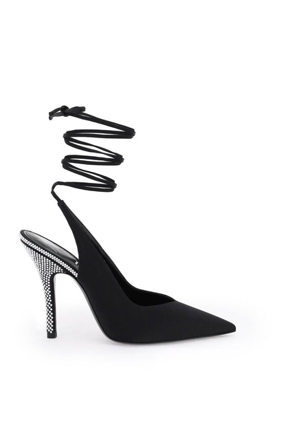 Venus Slingback Pumps  - Black