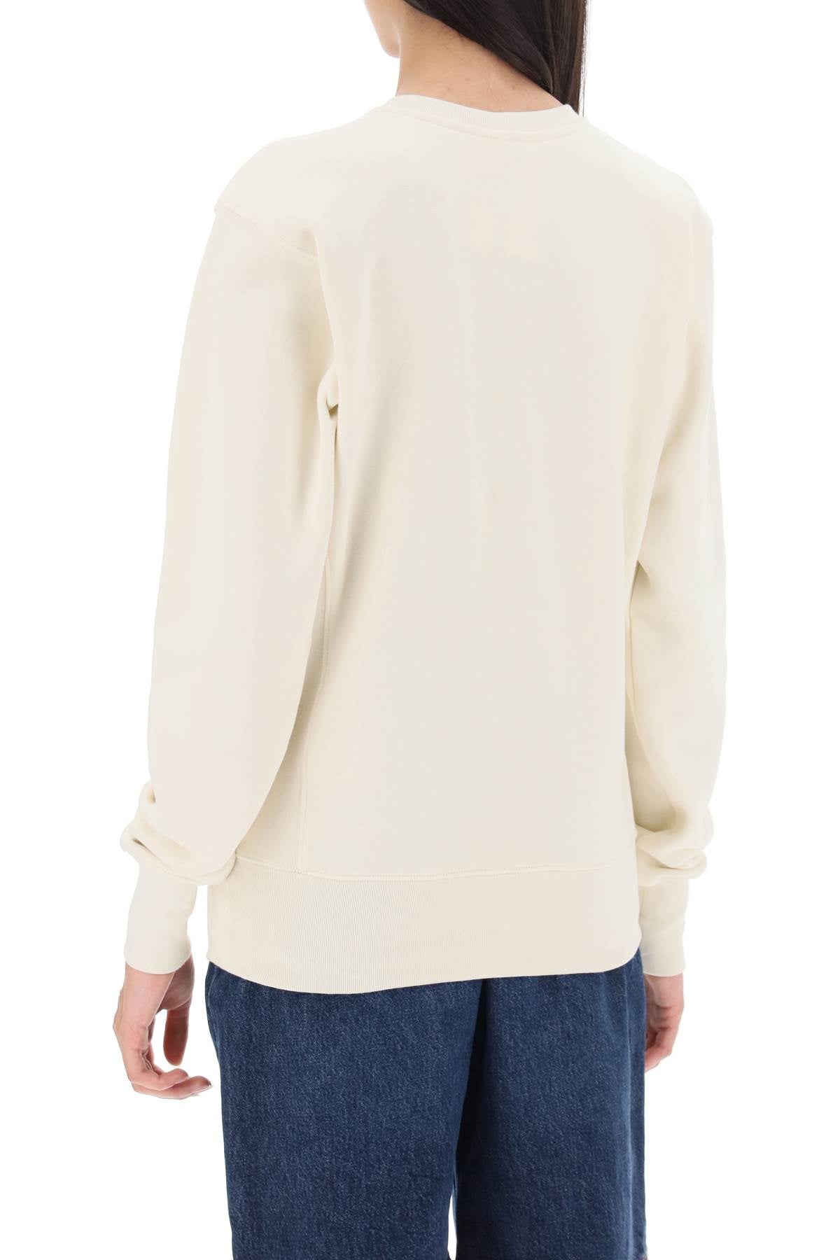 Crew-neck Sweatshirt  - Bianco