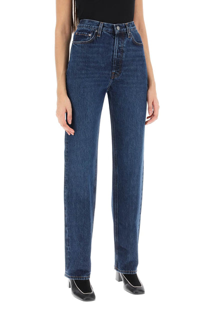 Organic Denim Classic Cut Jeans  - Blue