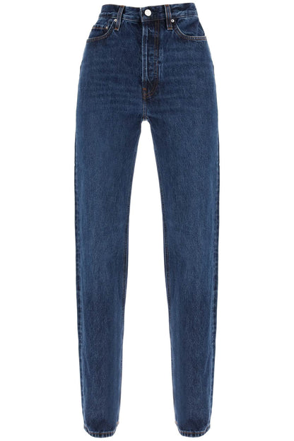 Organic Denim Classic Cut Jeans  - Blue