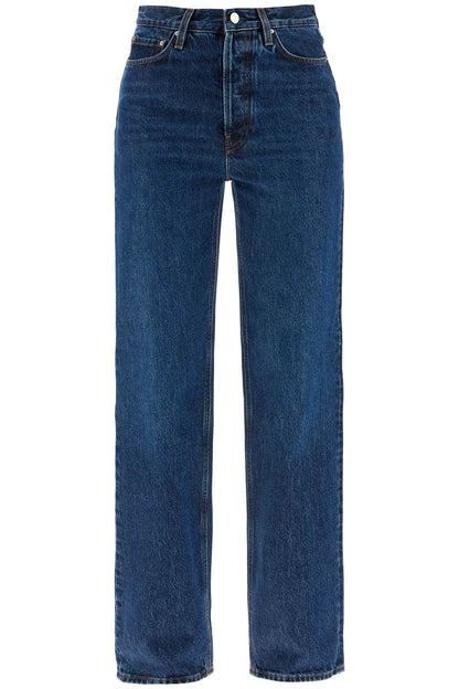 Organic Denim Classic Cut Jeans  - Blue